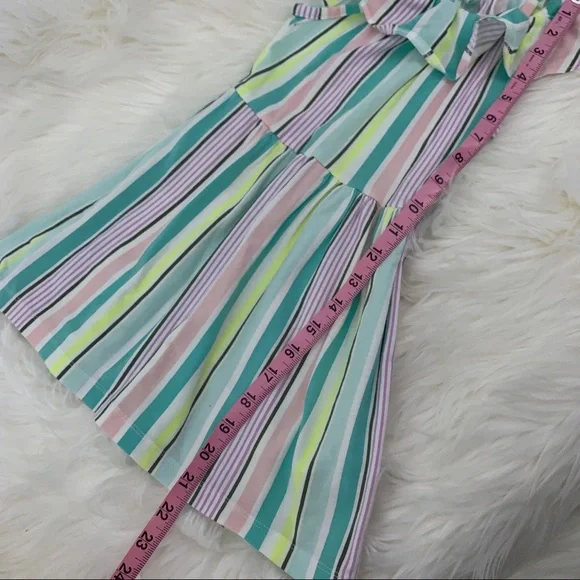 Carter’s striped dress with ruffle collar - 4T - Picture 3 of 3